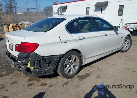 2012 BMW 528I z USA, uszkodzony, nr VIN WBAXG5C53CDY28813